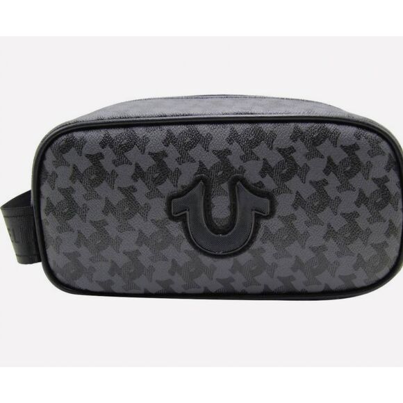 True Religion Coda Horseshoe Logo Dopp Bag - Picture 3 of 10